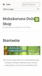 Mobile Screenshot of mahakaruna-shop.com